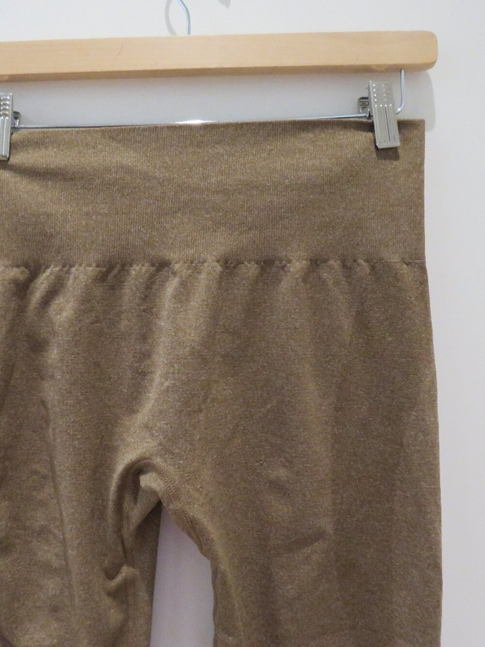 NVGTN Contour Seamless Leggings in Mocha Brown XL Athleisure Gym Workout Stretch - Picture 4 of 11